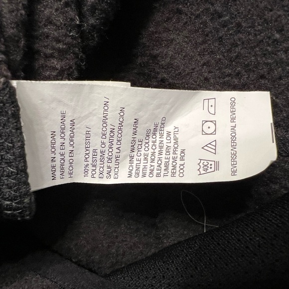 Men’s Izod Gray Fleece Zip-up Jacket Size XL - Picture 6 of 6